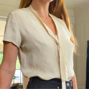 Vintage Jones New York 100% silk blouse